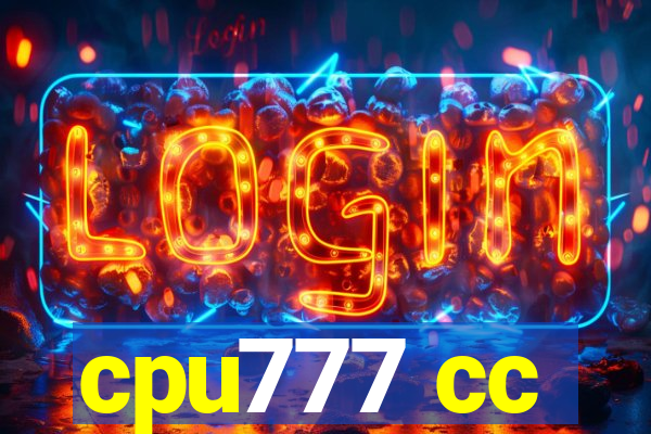 cpu777 cc